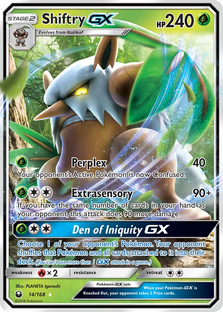 Shiftry-GX card image