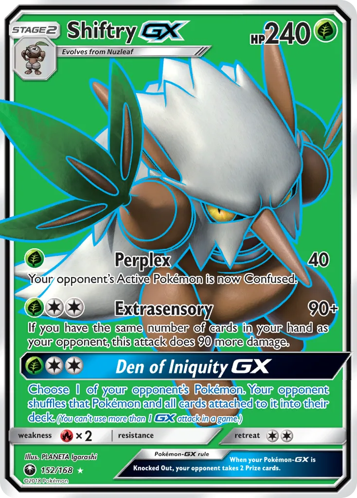 Shiftry-GX card image