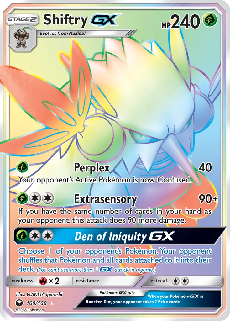 Shiftry-GX card image