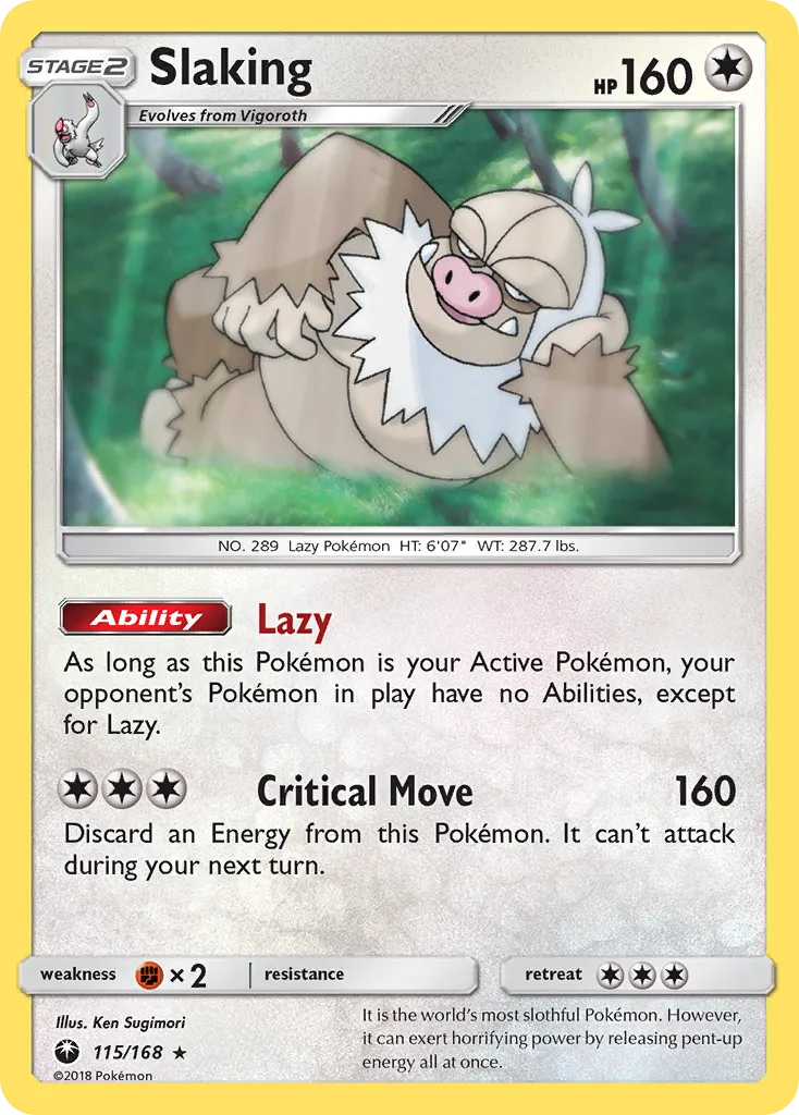 Slaking card image