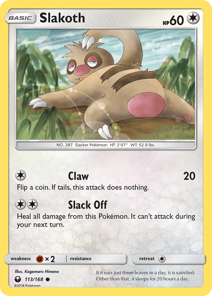 Slakoth card image