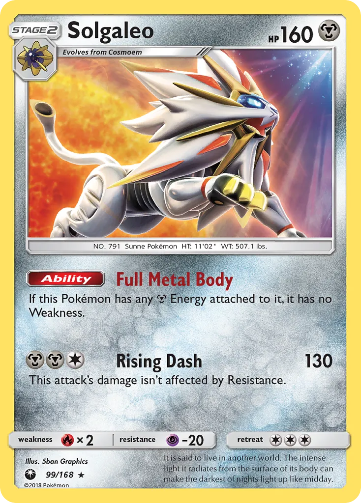 Solgaleo card image