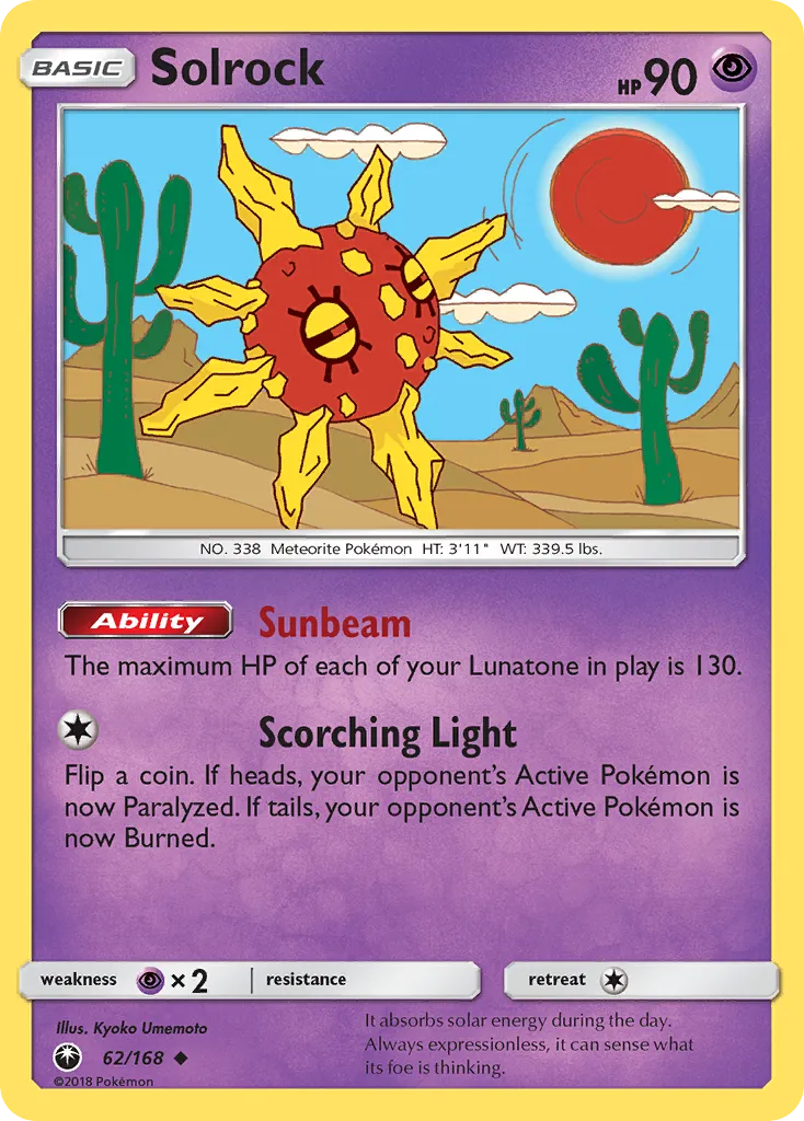 Solrock card image