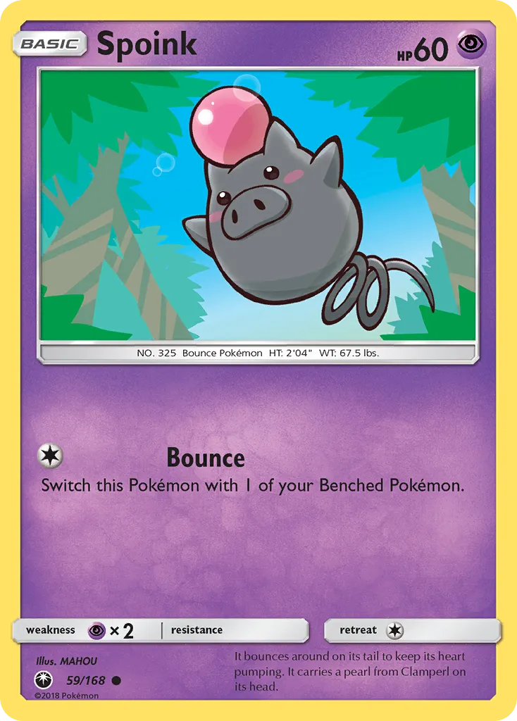 Spoink card image