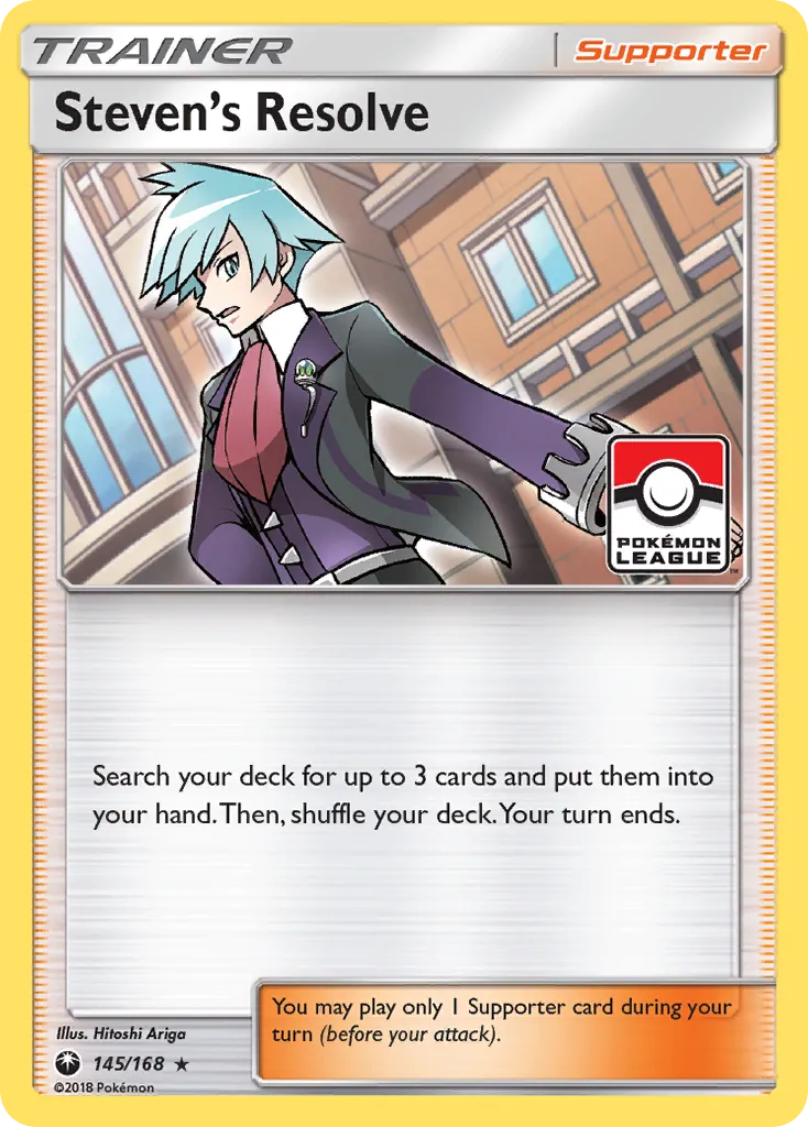 Steven's Resolve card image