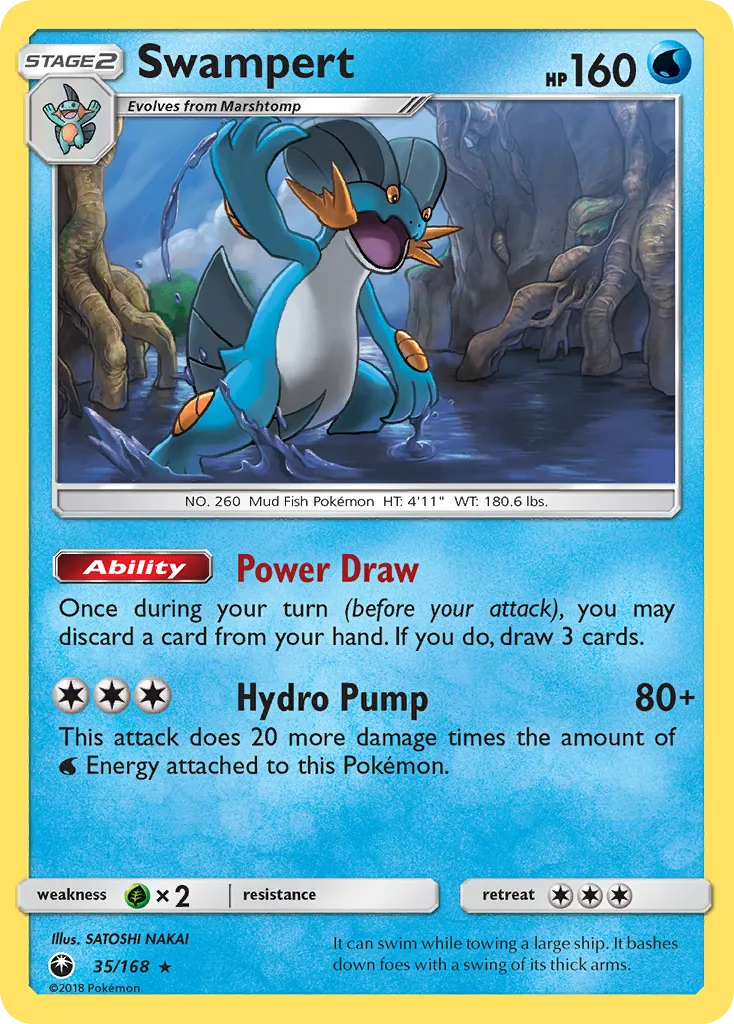 Swampert card image