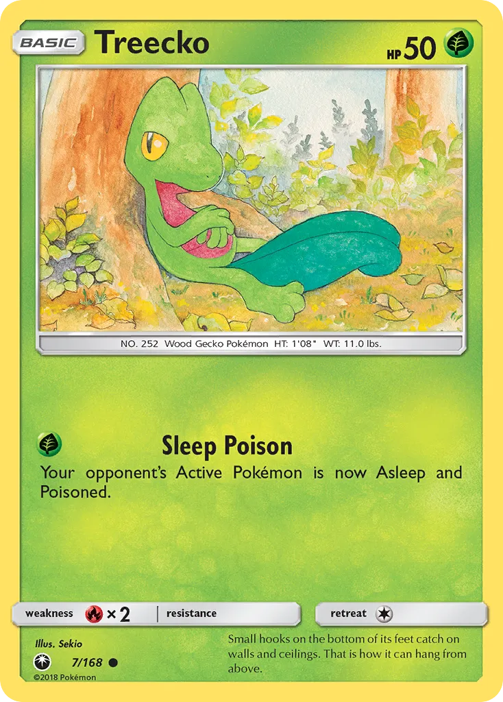 Treecko card image
