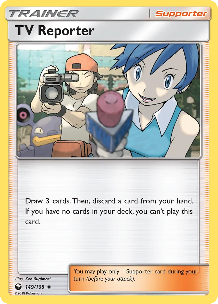 TV Reporter card image