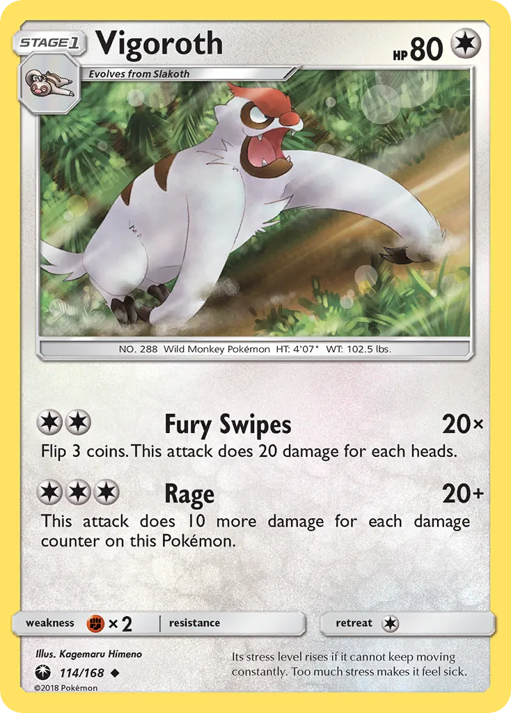 Vigoroth card image