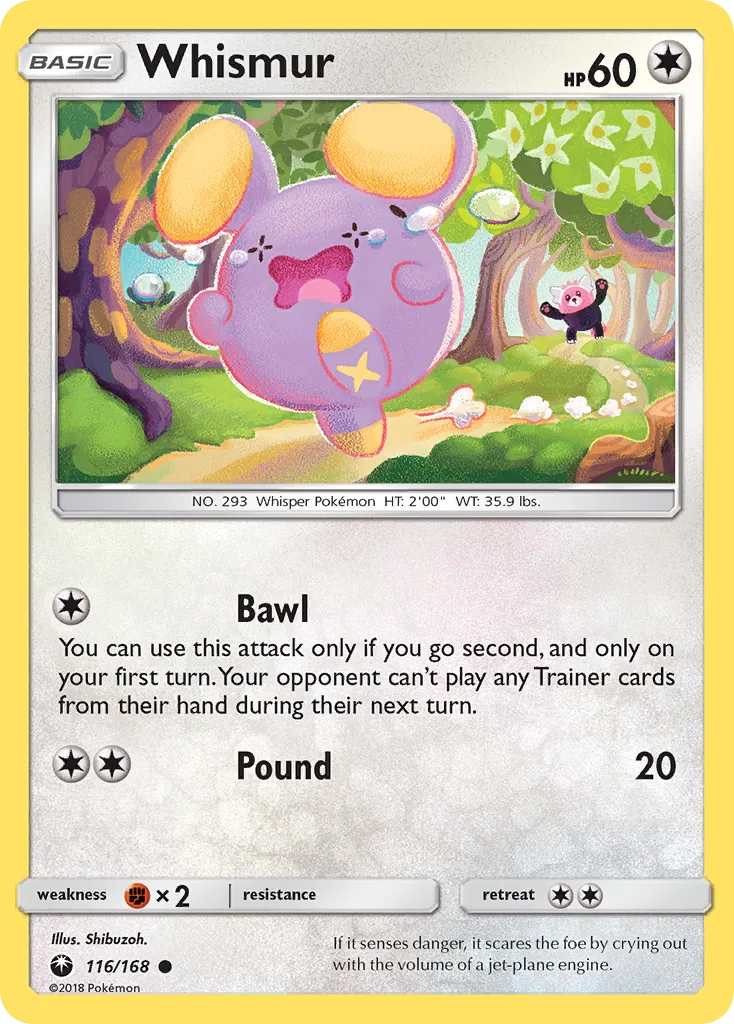 Whismur card image