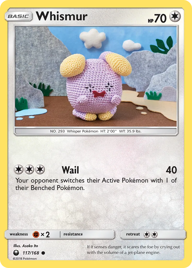 Whismur card image