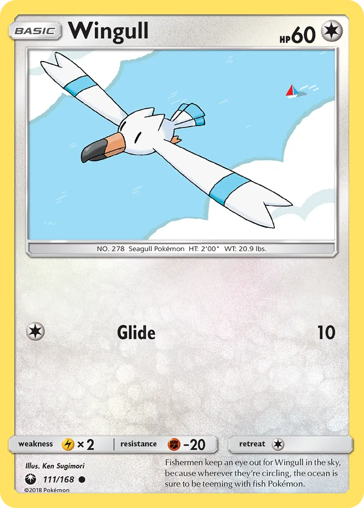 Wingull card image