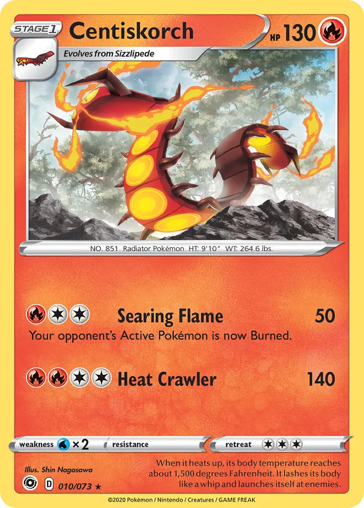 Centiskorch card image