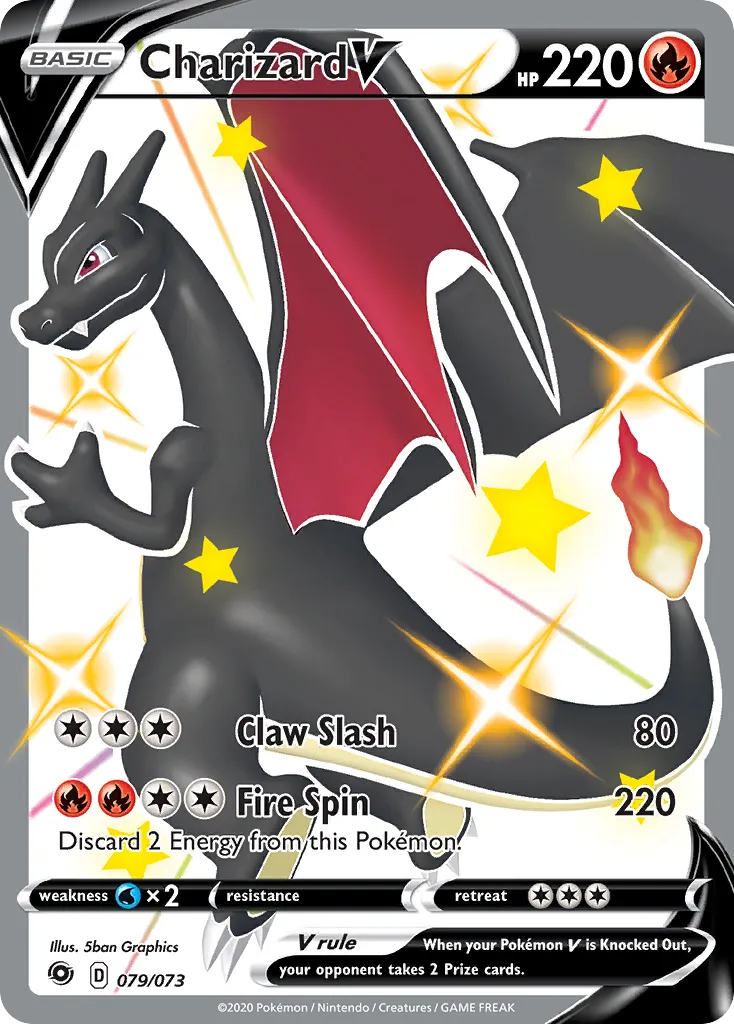 Charizard V #79 card image