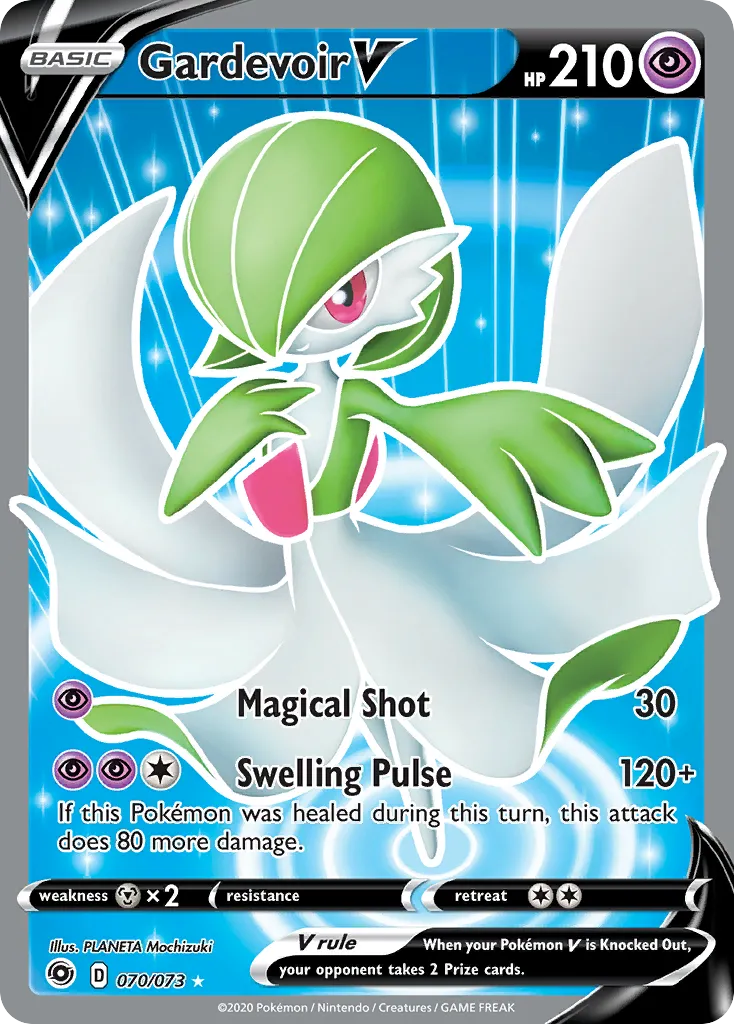 Gardevoir V #70 card image