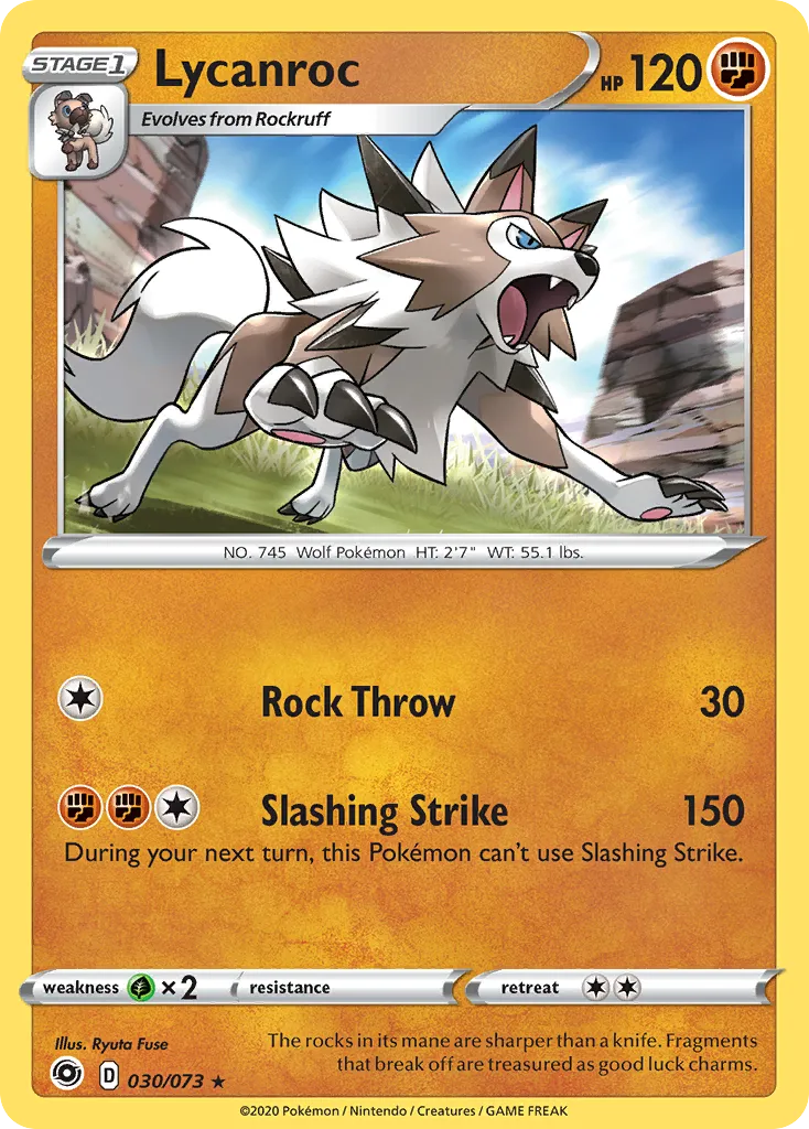 Lycanroc card image