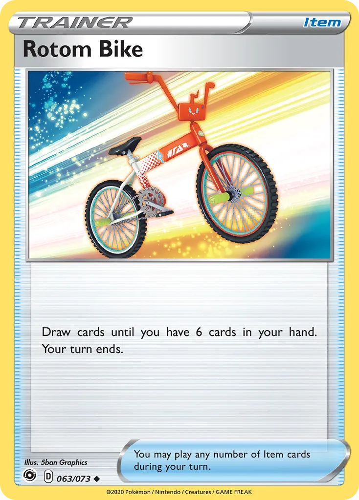 Rotom Bike card image