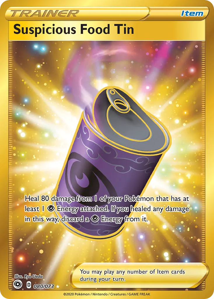 Suspicious Food Tin card image