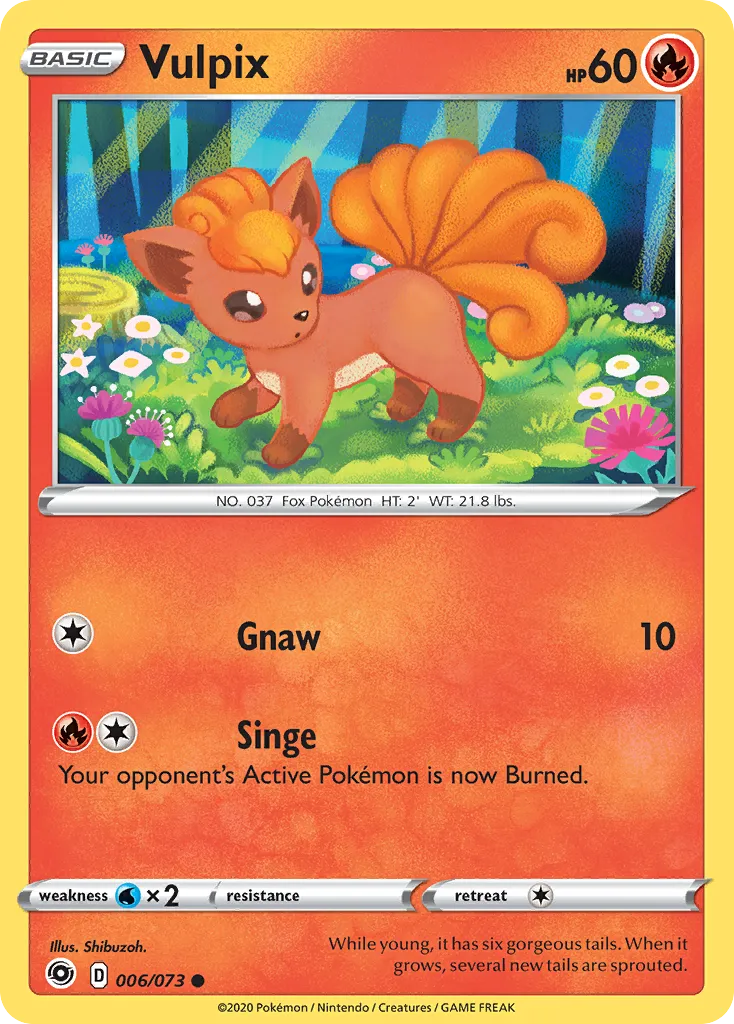 Vulpix card image