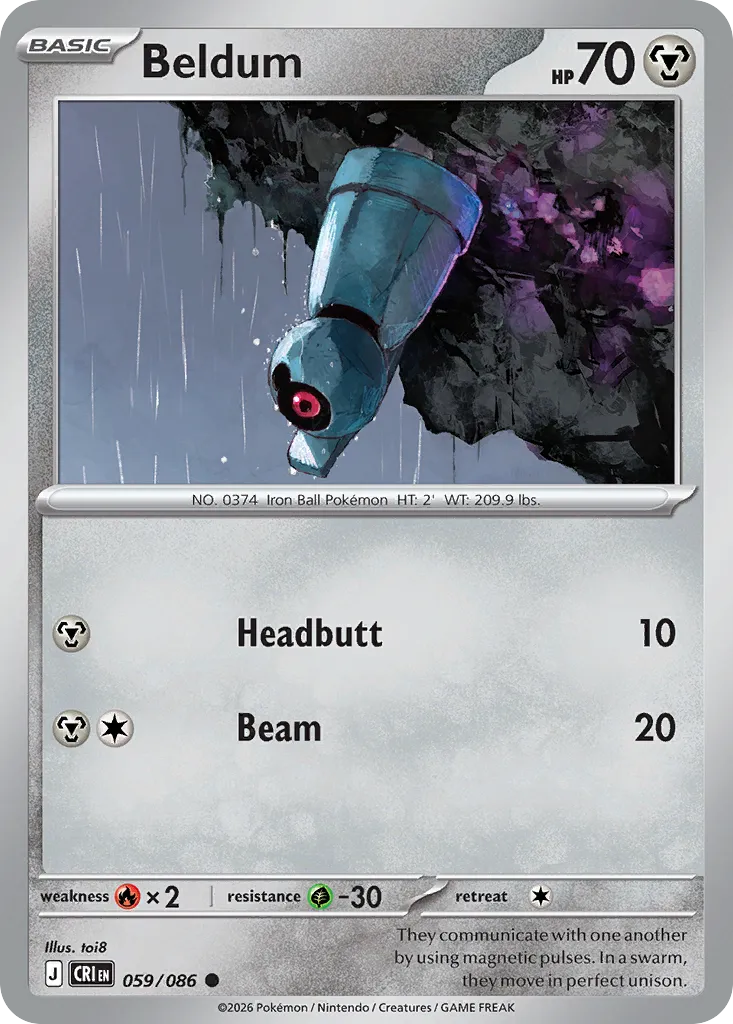 Beldum card image