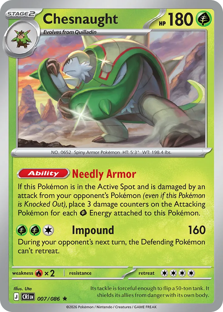 Chesnaught card image