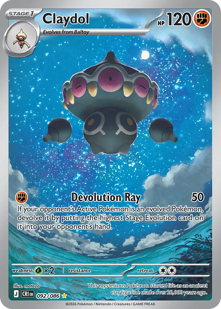 Claydol card image