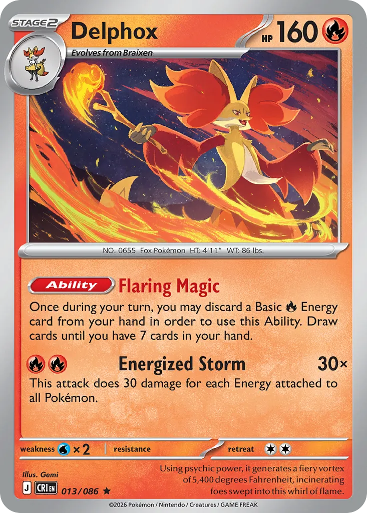 Delphox card image