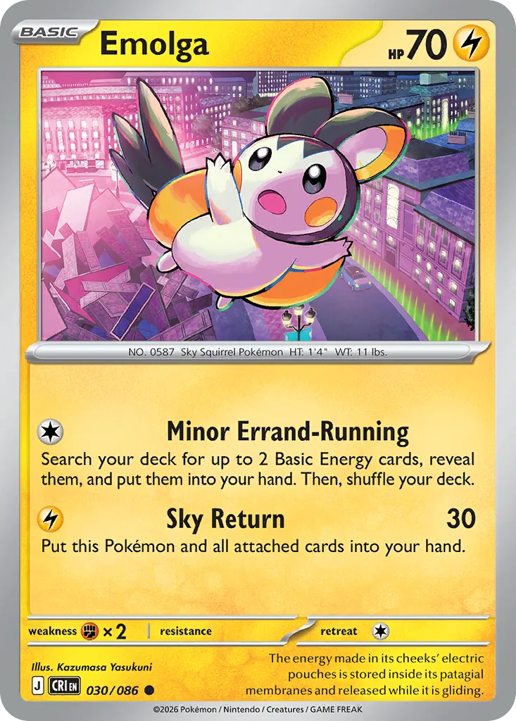 Emolga card image