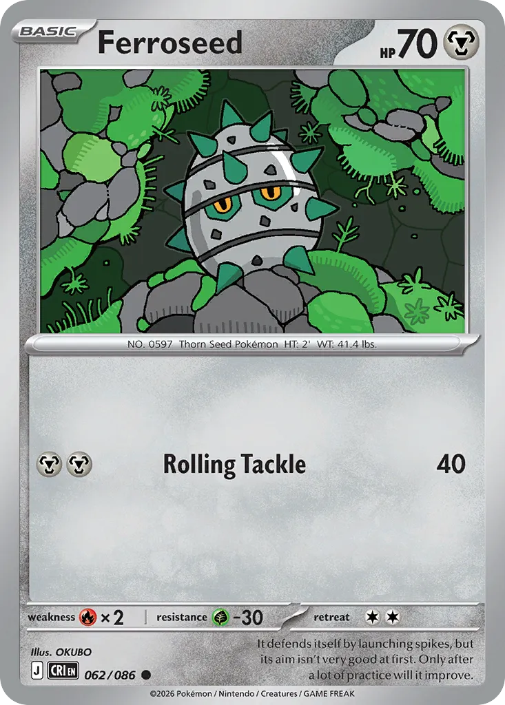 Ferroseed card image