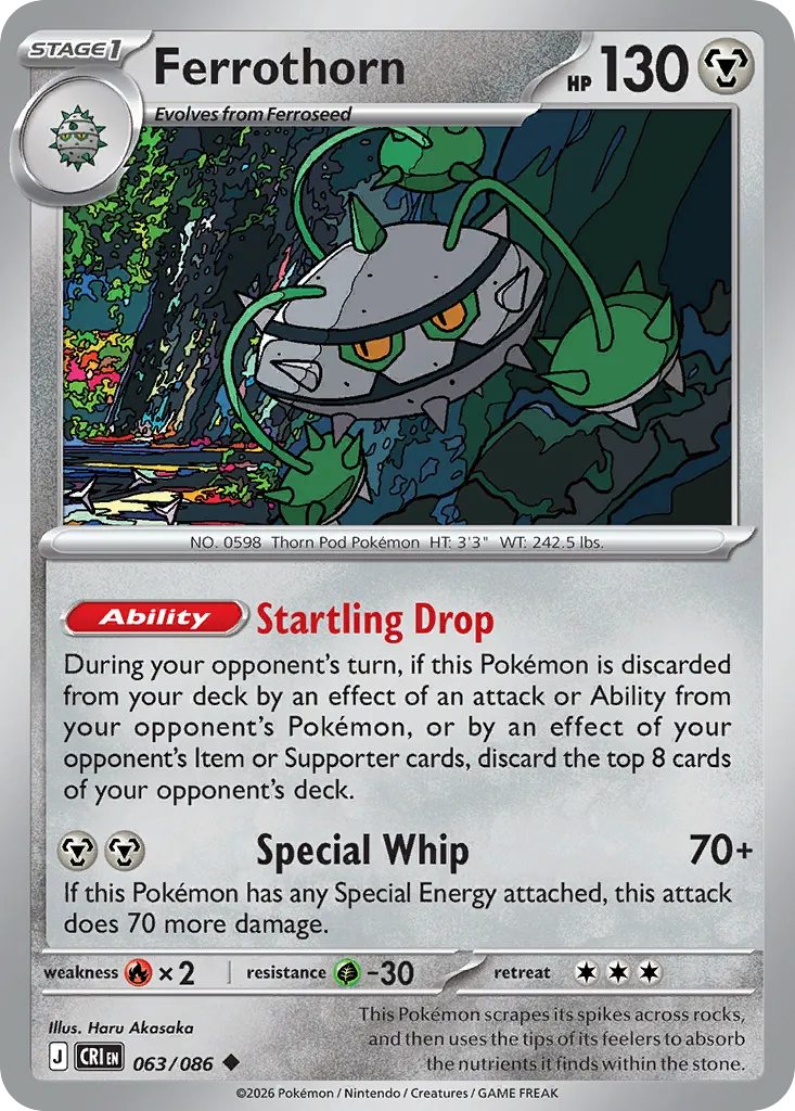 Ferrothorn card image