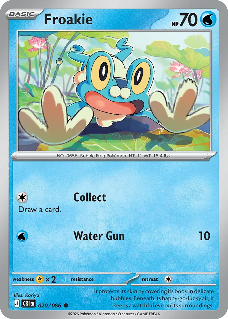 Froakie card image