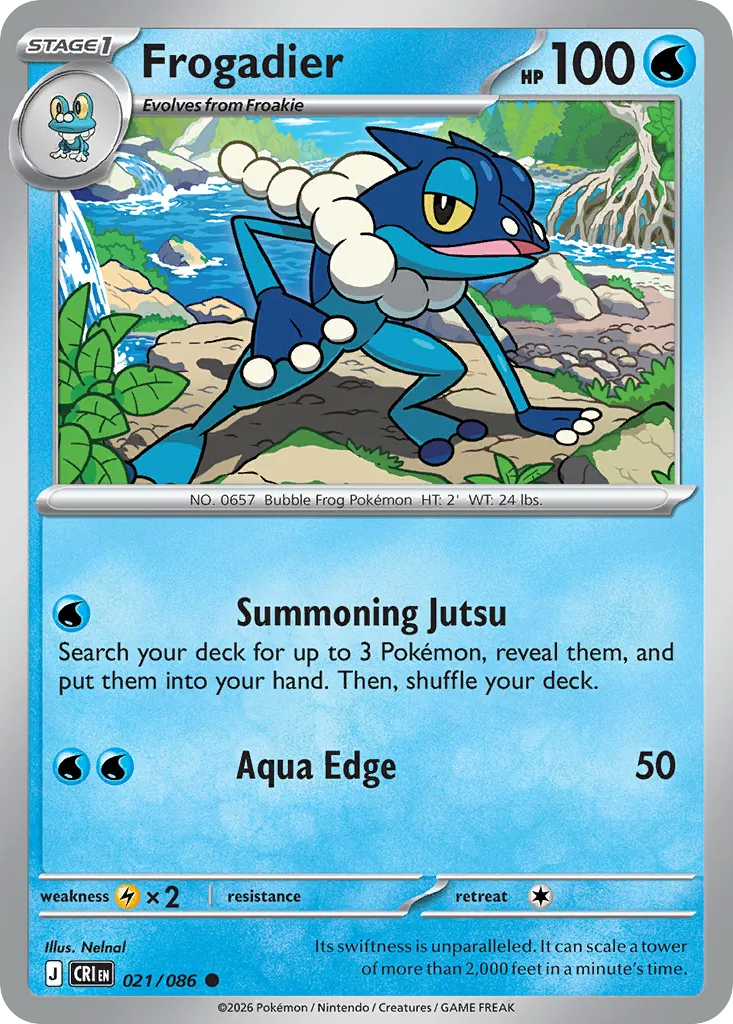 Frogadier card image