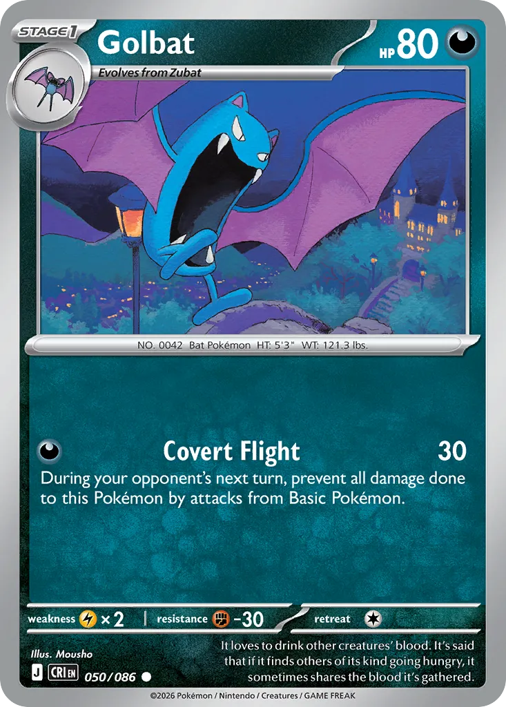 Golbat card image