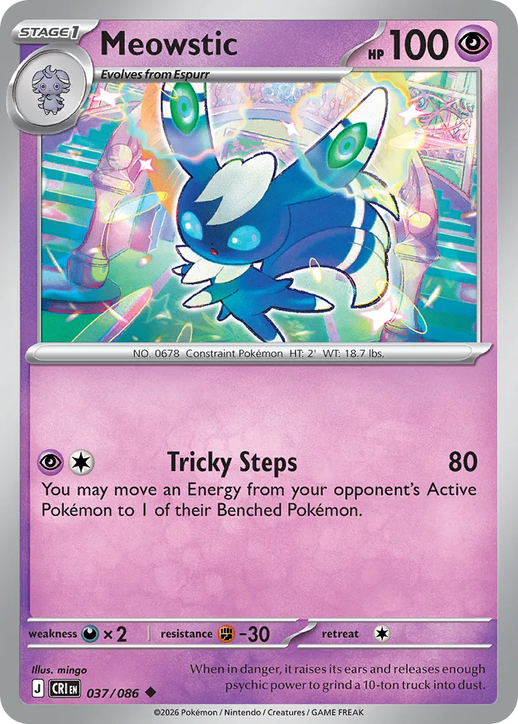 Meowstic card image