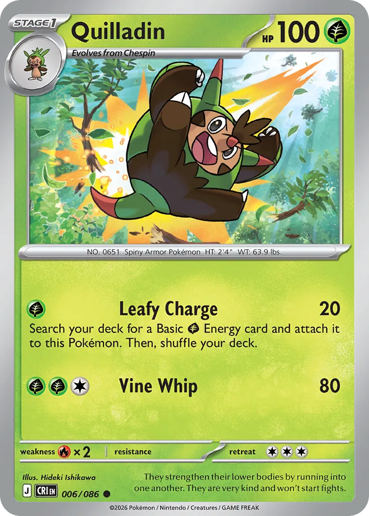 Quilladin card image