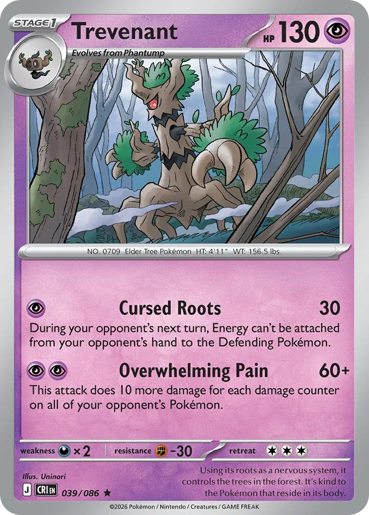 Trevenant card image