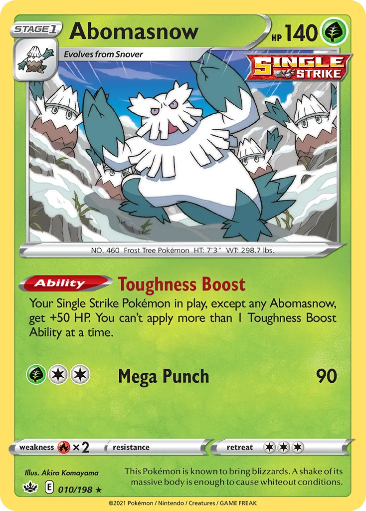 Abomasnow card image