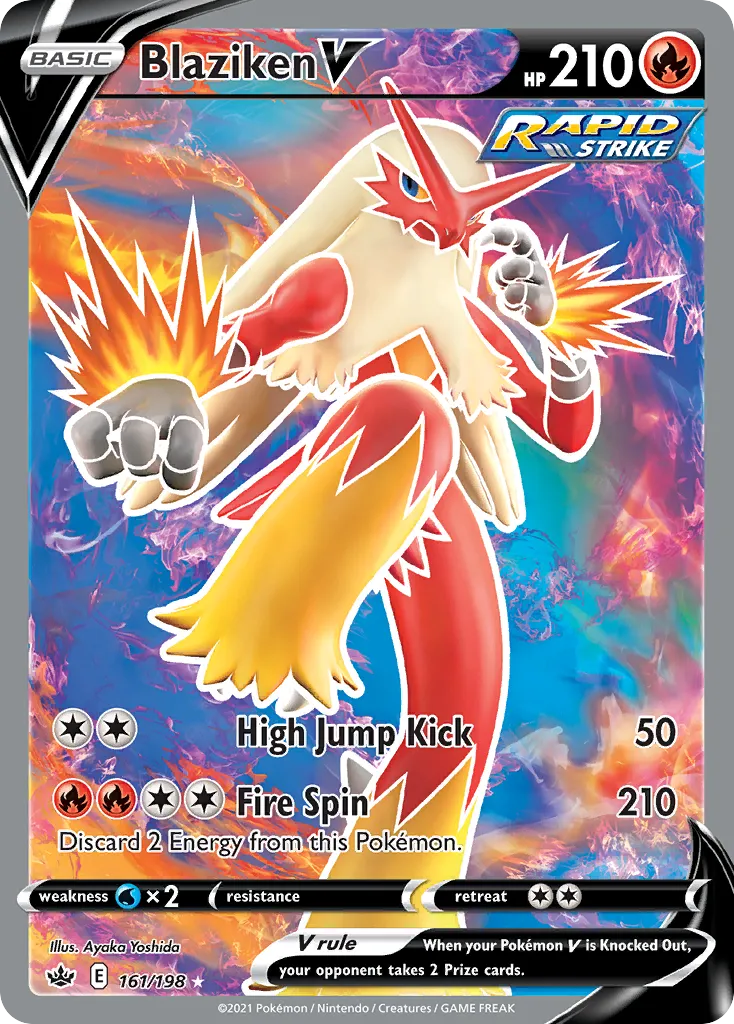 Blaziken V card image