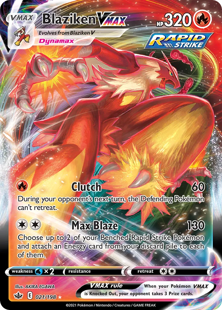 Blaziken VMAX card image