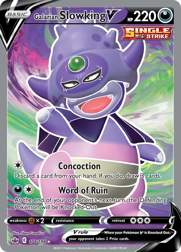 Galarian Slowking V card image
