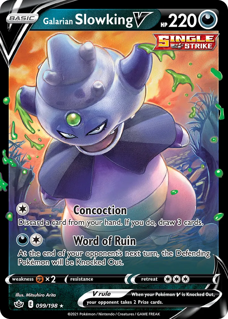 Galarian Slowking V card image