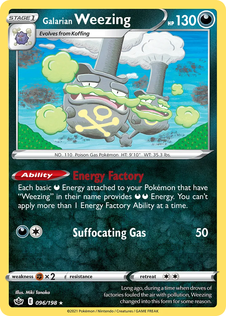 Galarian Weezing card image