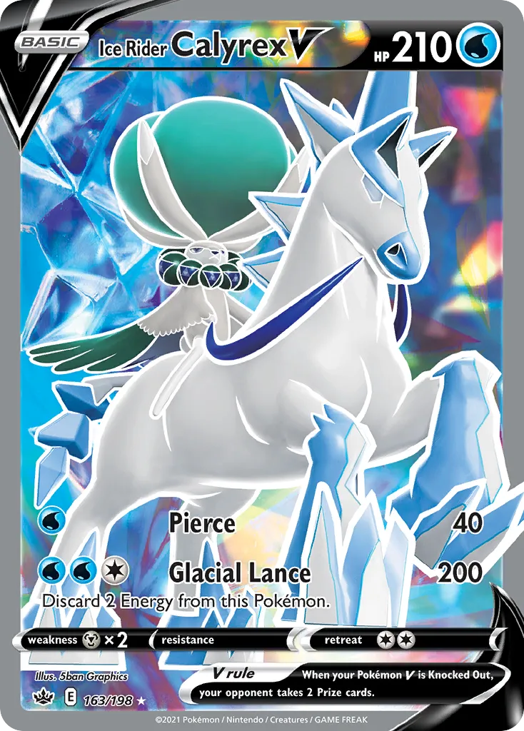 Ice Rider Calyrex V card image
