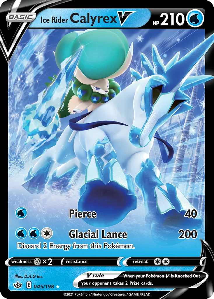 Ice Rider Calyrex V card image