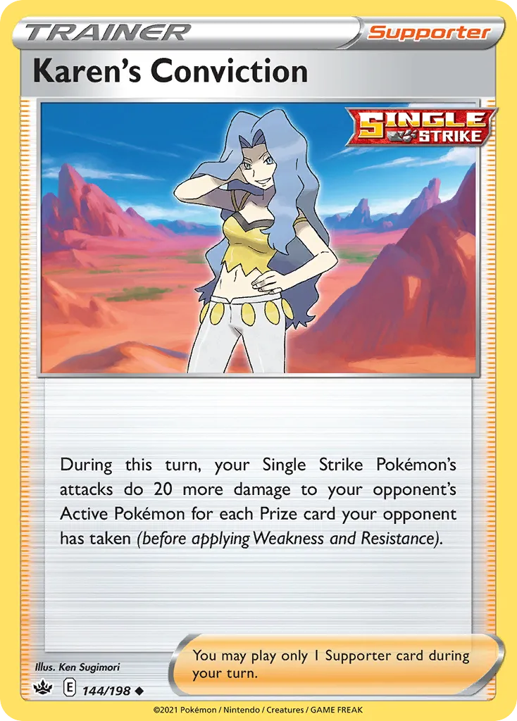 Karen's Conviction card image