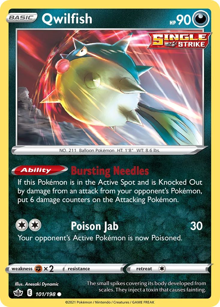 Qwilfish card image