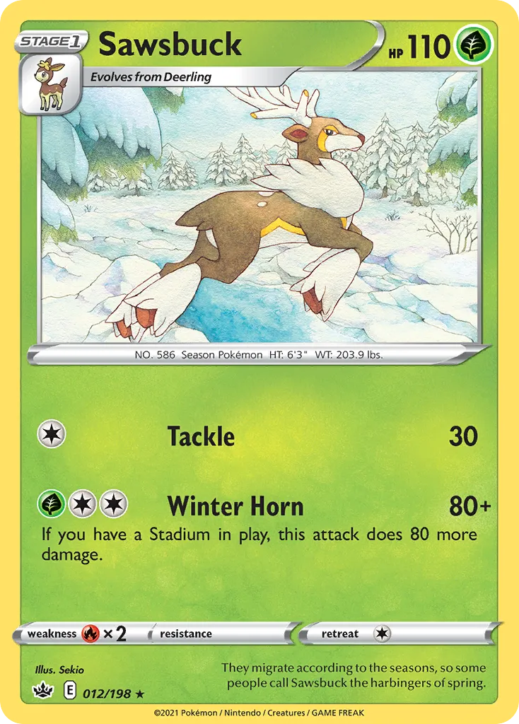 Sawsbuck card image
