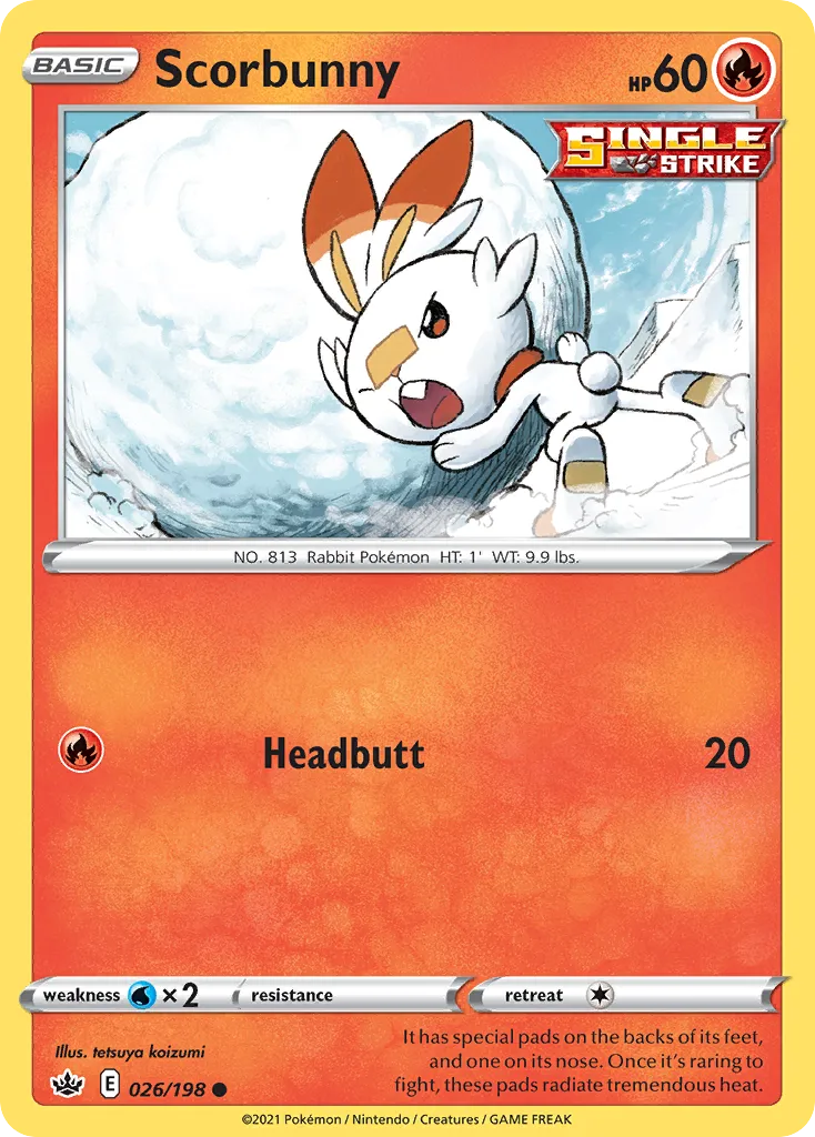 Scorbunny card image