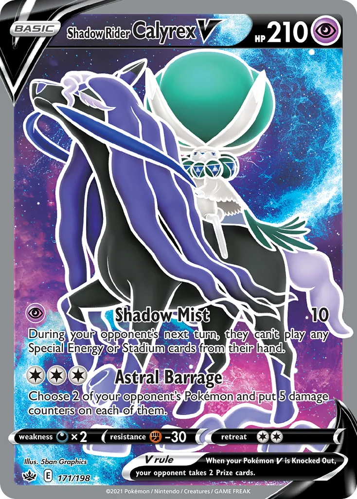 Shadow Rider Calyrex V card image