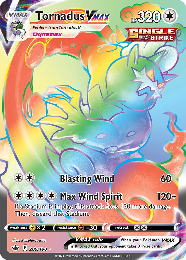Tornadus VMAX card image